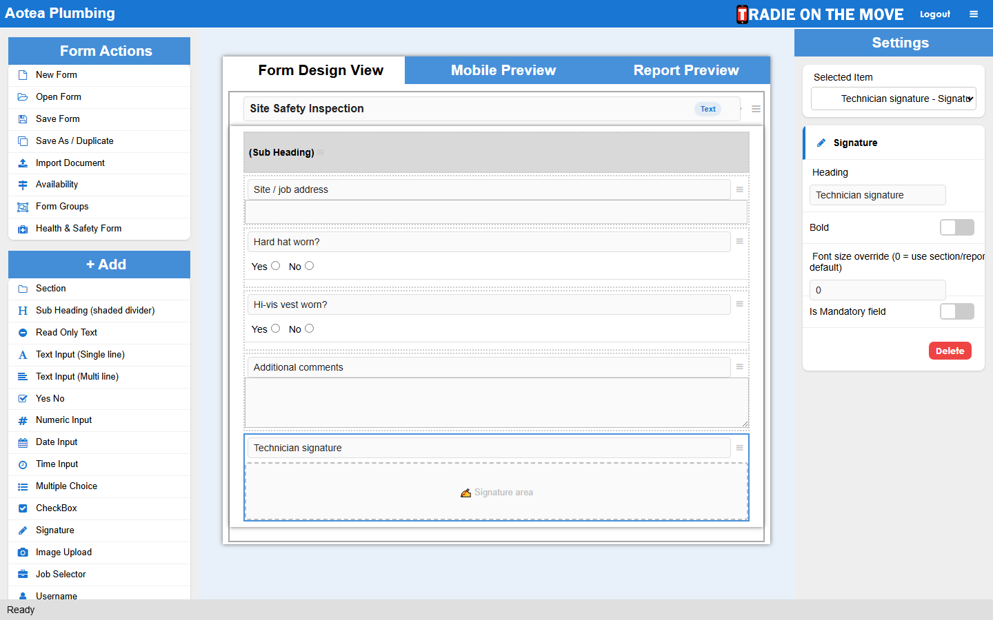 Build your forms, your way
